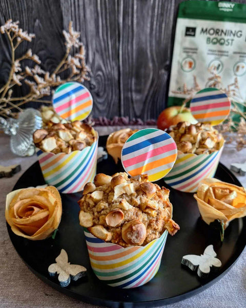 Low Carb Appel Muffins – Gezonde lekkernij met een twist (inclusief Morning Boost)